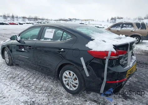 2018 Hyundai Elantra Se from USA, damaged, VIN 5NPD74LF0JH225141